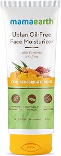 Mamaearth Ubtan Oil-Free Face Moisturizer: Turmeric & Saffron, 80