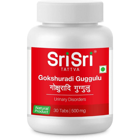 Sri Sri Tattva Gokshuradi Guggulu: 500mg, 30