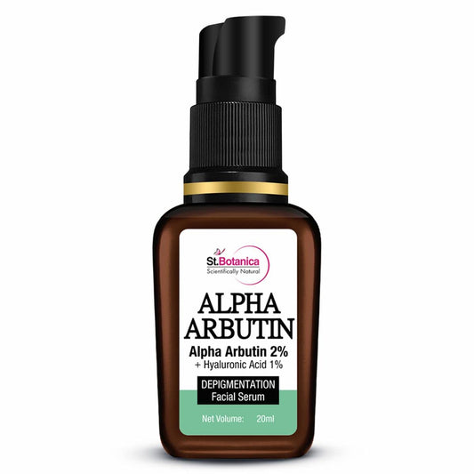 StBotanica Alpha Arbutin 2% + Hyaluronic Acid 1% FaceSerum: 20