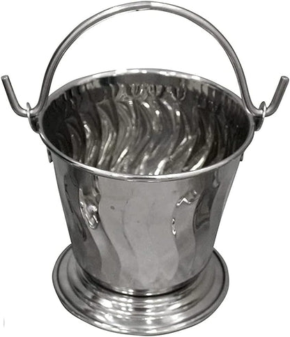 iKonbi Stainless Steel Serving Bucket with Spoodle Classic Serving Set Set of 4