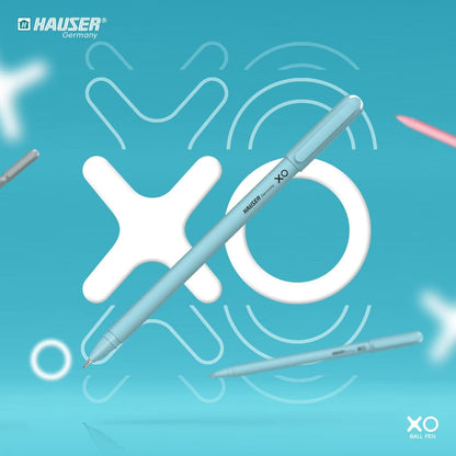 Hauser XO Ball Pen: Blue, 0.7 mm, Pack of 10