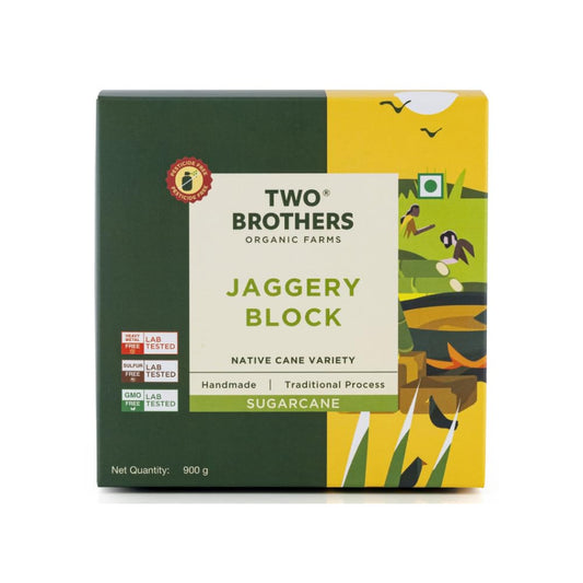 Two Brothers Organic Farms Amorearth Sugarcane Jaggery Block: