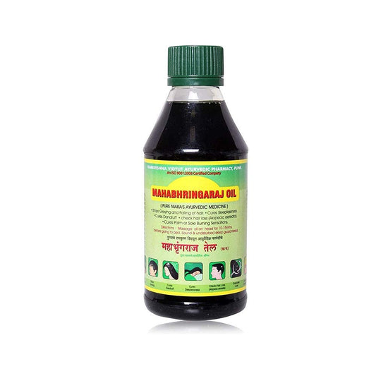 Mahabhringraj Scalp Massaging Oil,