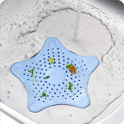 iKonbi Hair Catcher Durable Silicone Hair Stopper Shower Drain Covers and Clean for