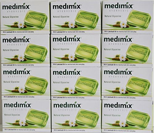 Medimix Herbal Handmade Ayurvedic Soap with Natural Glycerine With Lakshadi Oil for Dry Skin