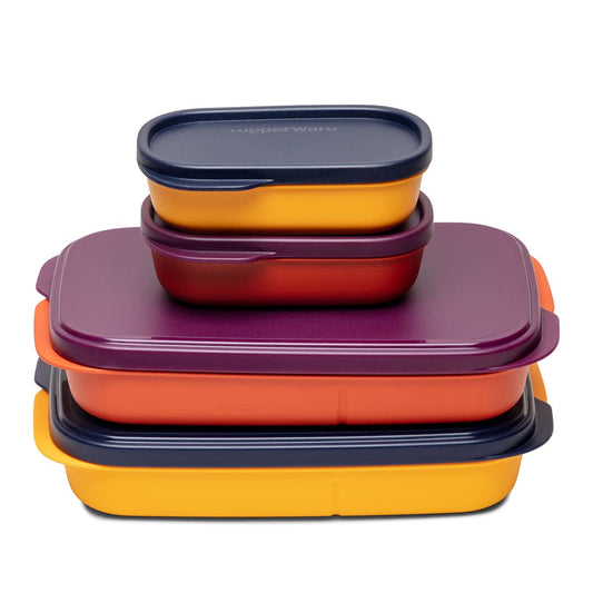 Tupperware Mylunch Liquid Tight Lunch Box 590ml 2pc