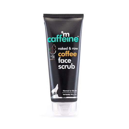 mCaffeine Coffee Face Scrub: Walnut & Vitamin E, 100