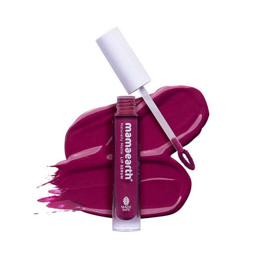 Mamaearth Naturally Matte Lip Serum: 03 Berrydict Magenta Pink, 3
