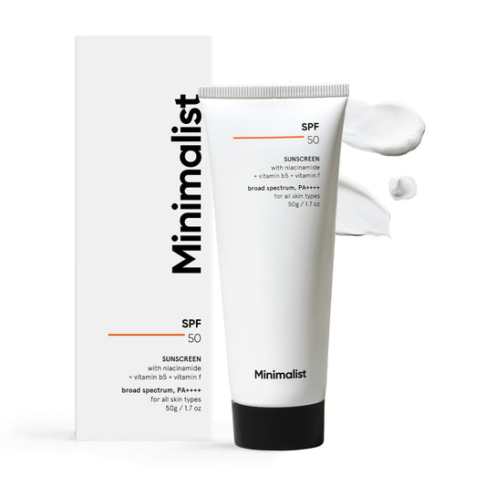 Minimalist Sunscreen SPF 50 PA++++: Lightweight, Multi-Vitamins,