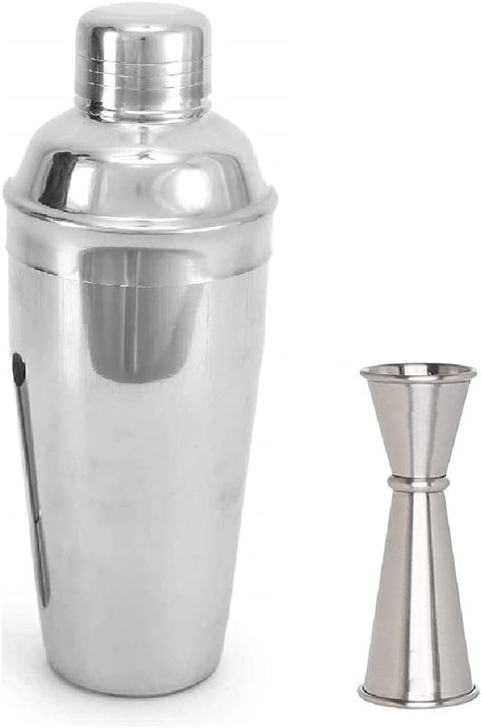 iKonbi Stainless Steel Delux Cocktail Shaker 750 ml with Japanese Peg Measure