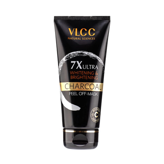 VLCC 7X Ultra Whitening & Brightening Charcoal Peel Off Mask: