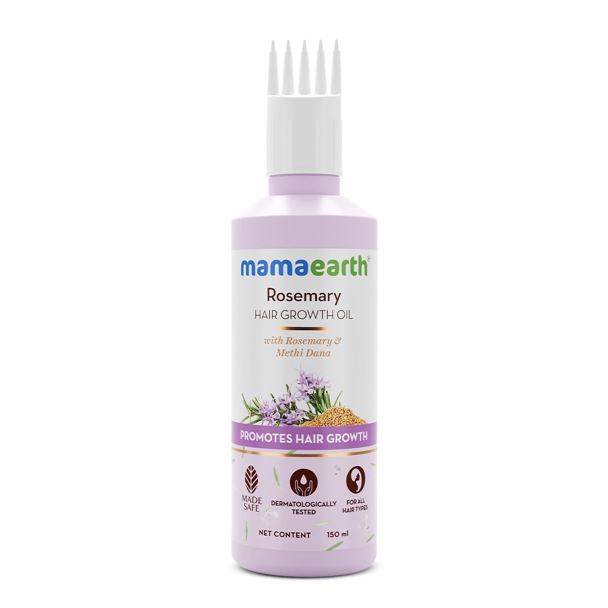 Mamaearth Rosemary Hair Oil: Rosemary & Methi Dana, 150 ml