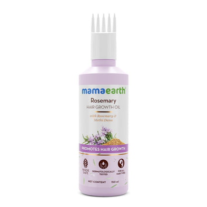 Mamaearth Rosemary Hair Oil: Rosemary & Methi Dana, 150 ml