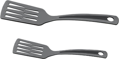 iKonbi Black Nylon Spatula Turner for Nonstick- Set of 2