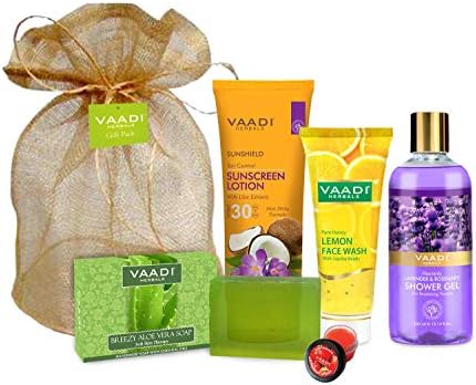 Vaadi Herbals All Purpose Complete SkinCare Travel Kit