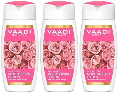 Vaadi Herbals Value Moisturising Lotion with Pink