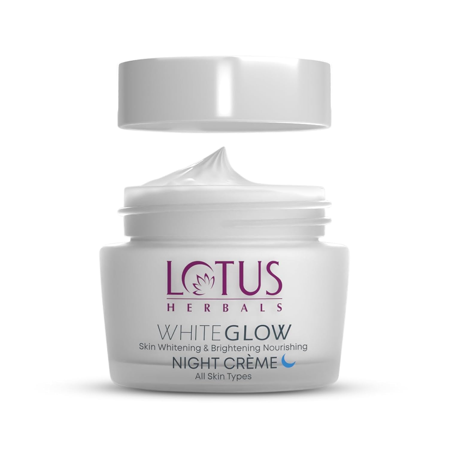 Lotus Herbals WhiteGlow Skin Whitening And Brightening Nourishing Night Creme 60g