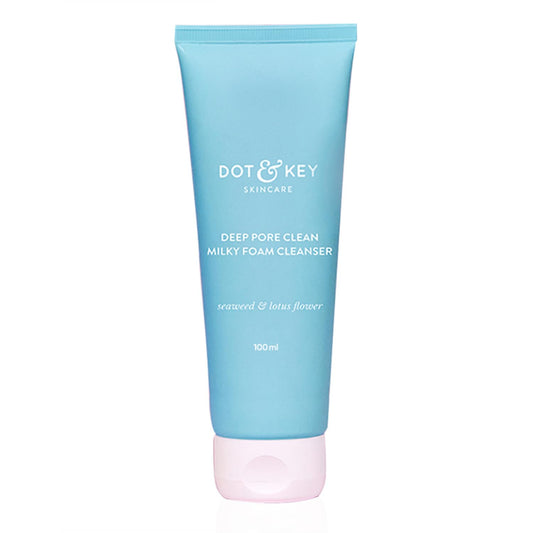 Dot & Key Deep Pore Clean Foaming FaceWash for Daily Use Facewash with Seawood Extract Min