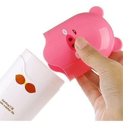 iKonbi Plastic Portable Travel Toothpaste Toothbrush Holder Cover Case, 20Cm X 6Cm Multicolor