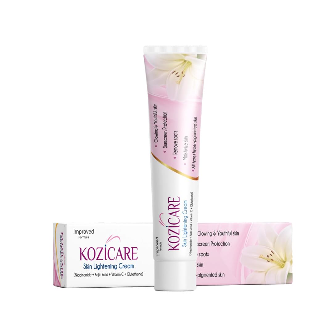 Kozicare Skin Lightening Cream: Kojic Acid & Arbutin, 15