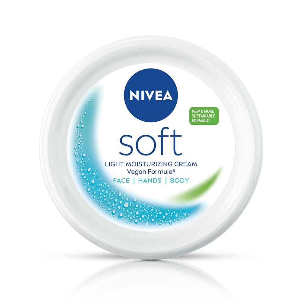 NEVEA Soft Light Moisturizer for Face, Hand & Body, Instant Hydration, Non-Greasy Cream wi