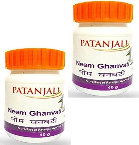 Patanjali Neem Ghan Vati: 60 Tablets, Pack of