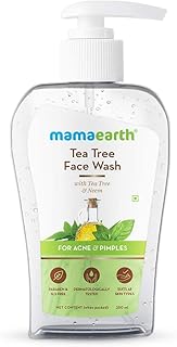 Mamaearth Tea Tree FaceWash with Neem for Acne & Pimples 250ml