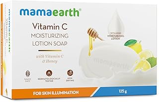 Mamaearth Vitamin C Moisturizing Lotion Soap: Vitamin C & Honey, 125
