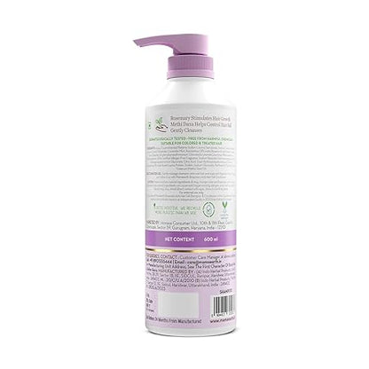 Mamaearth Rosemary Anti-Hair Fall Shampoo: 600 ml