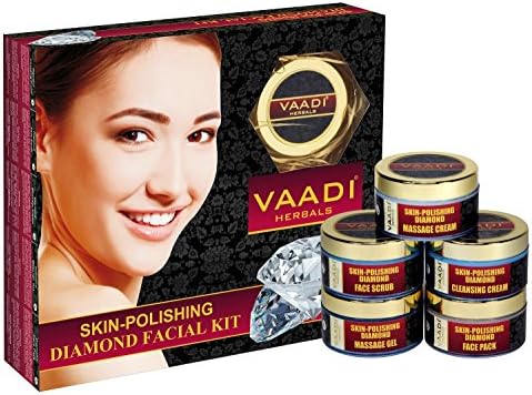 Vaadi Herbals Skin Polishing Diamond Facial Kit, 270g