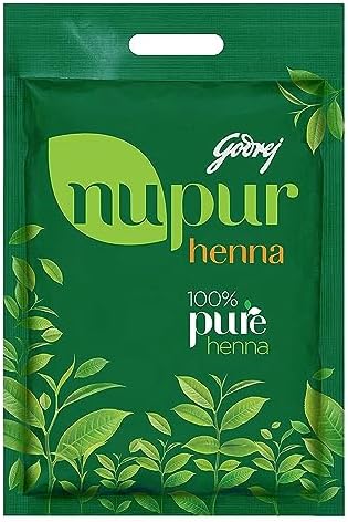 Godrej Nupur Natural Mehndi with Goodness of 9 Herbs - 400 gm
