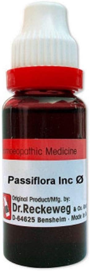Dr. Reckeweg Passiflora Incarnata Mother Tincture Q: