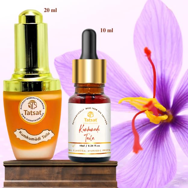 TATSAT Kumkumadi Oil: Spotless Skin, 10 ml