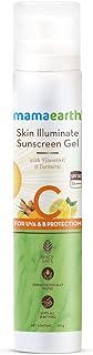Mamaearth Sunscreen Gel: SPF 50, Vitamin C & Turmeric, PA+++, 50