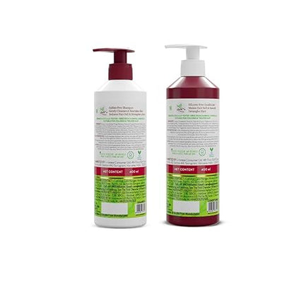 Mamaearth Hair Fall Control Combo: Onion Shampoo 400 ml + Conditioner 400 ml