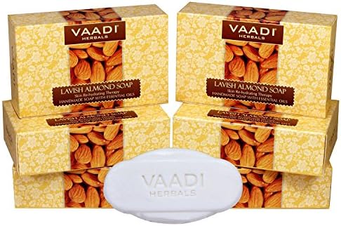 Vaadi Herbals Skin Rehydrating Lavish Almond Soap 6x75g