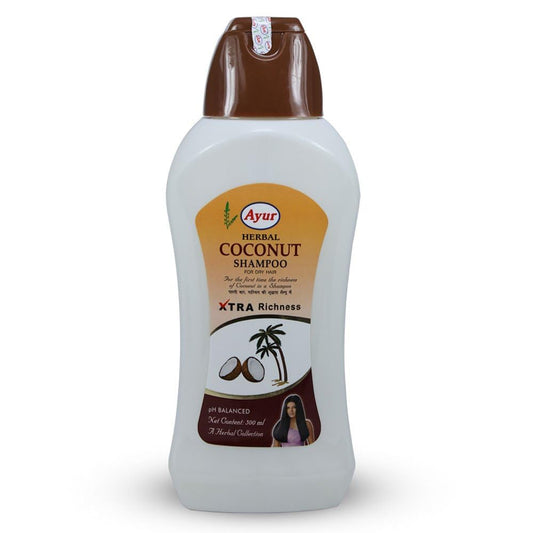 Ayur Herbal Coconut Shampoo: Dry Hair,