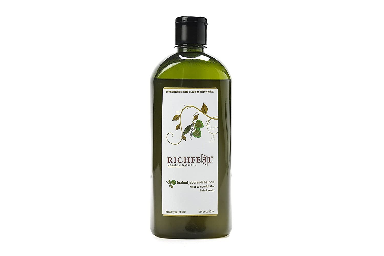 RichFeel Brahmi Jaborandi Hair Oil, 500