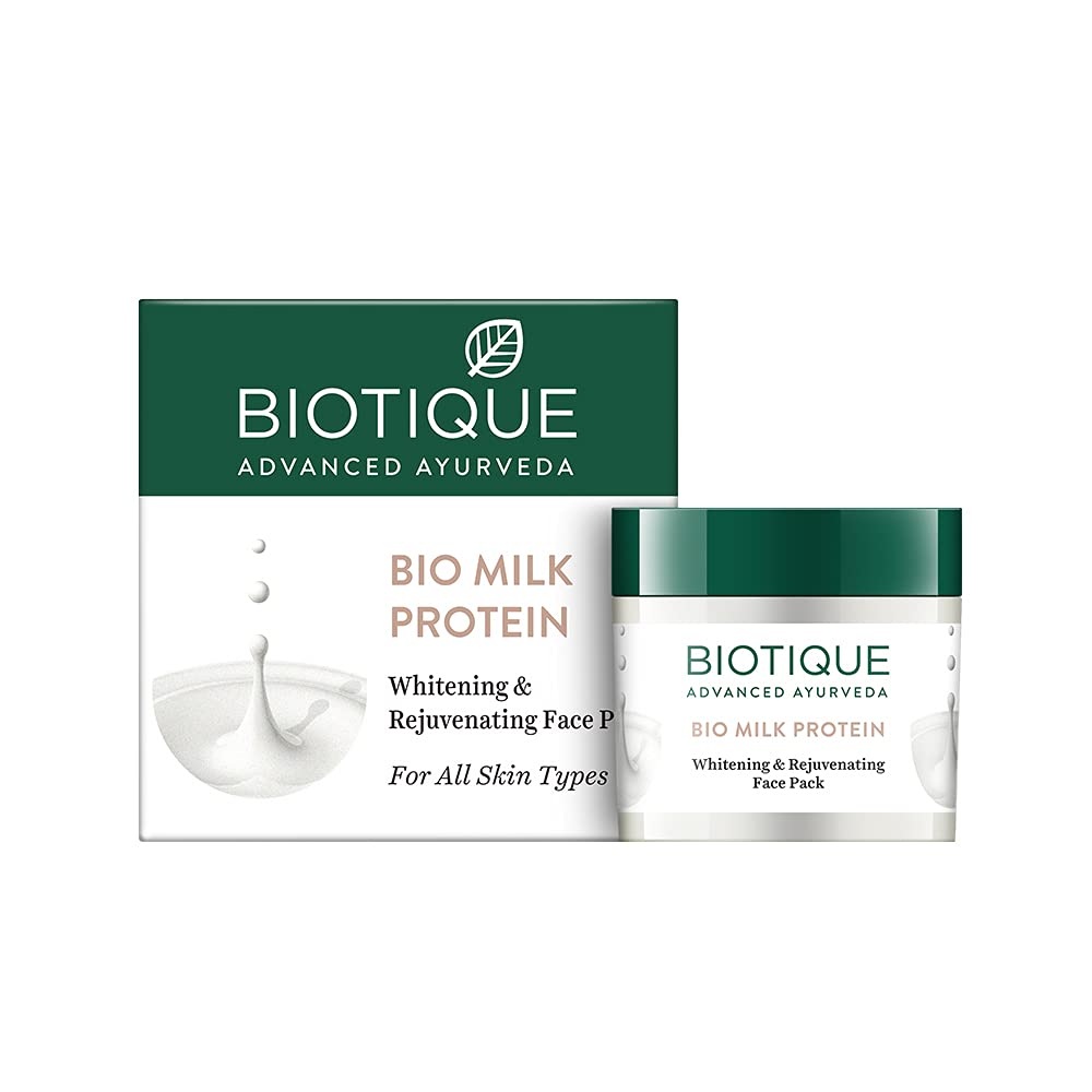 Bio Milk Protein Whitening and Rejuvenating FacePack For All Skin Types