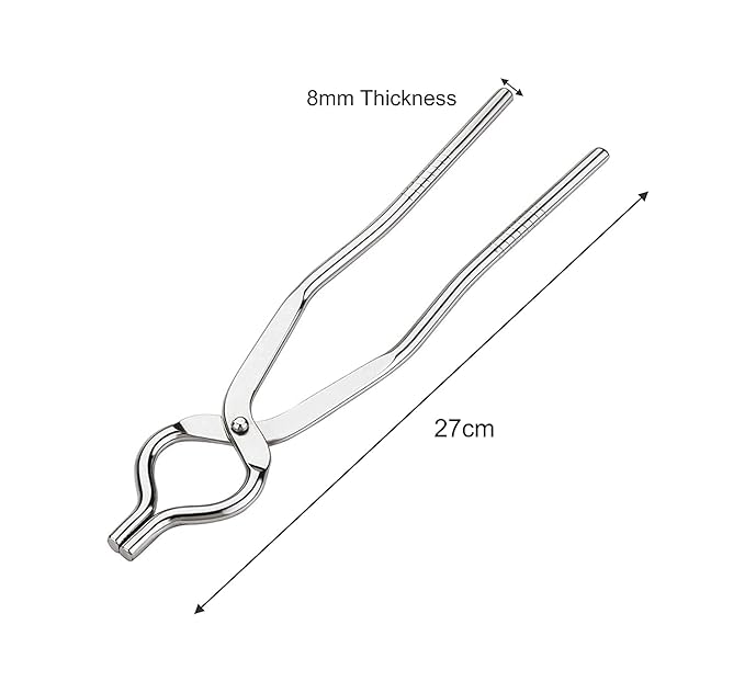iKonbi Galaxy Combo 1pc Wire Lifter and 1pc pakkad of Stainless Steel Wire Tong Pincers - Sandasi - Sansi - Heavy Kitchen Tool