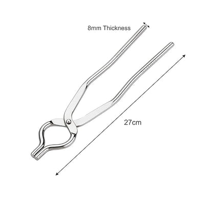 iKonbi Galaxy Combo 1pc Wire Lifter and 1pc pakkad of Stainless Steel Wire Tong Pincers - Sandasi - Sansi - Heavy Kitchen Tool