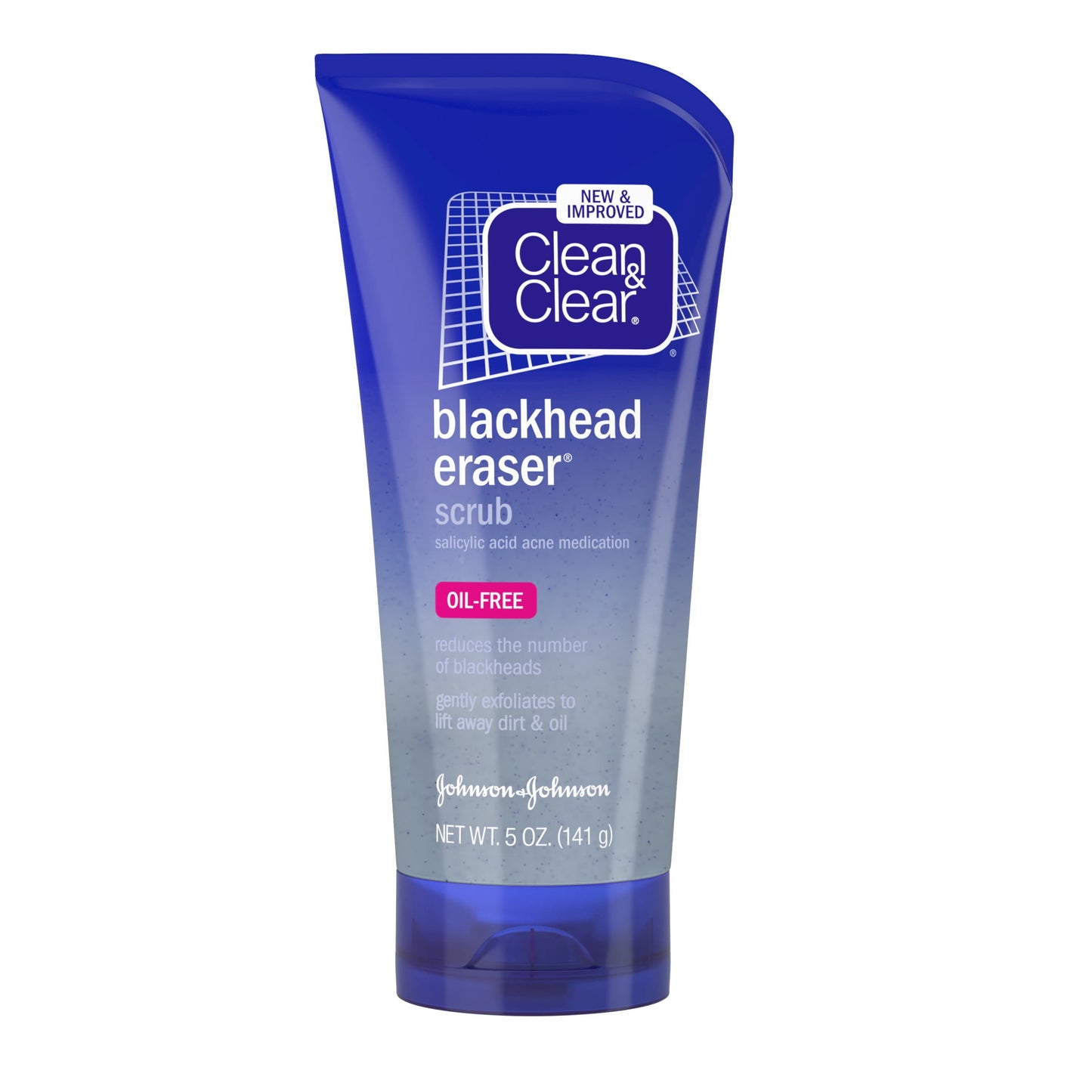 Clean & Clear Blackhead Eraser Facial Scrub, 2% Salicylic Acid, 5 oz