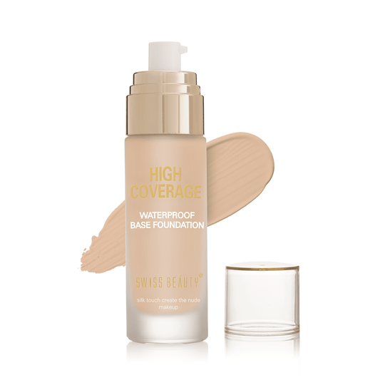SWISS BEAUTY High Performance Foundation | Water-Resistant | Medium to Buildable Coverage