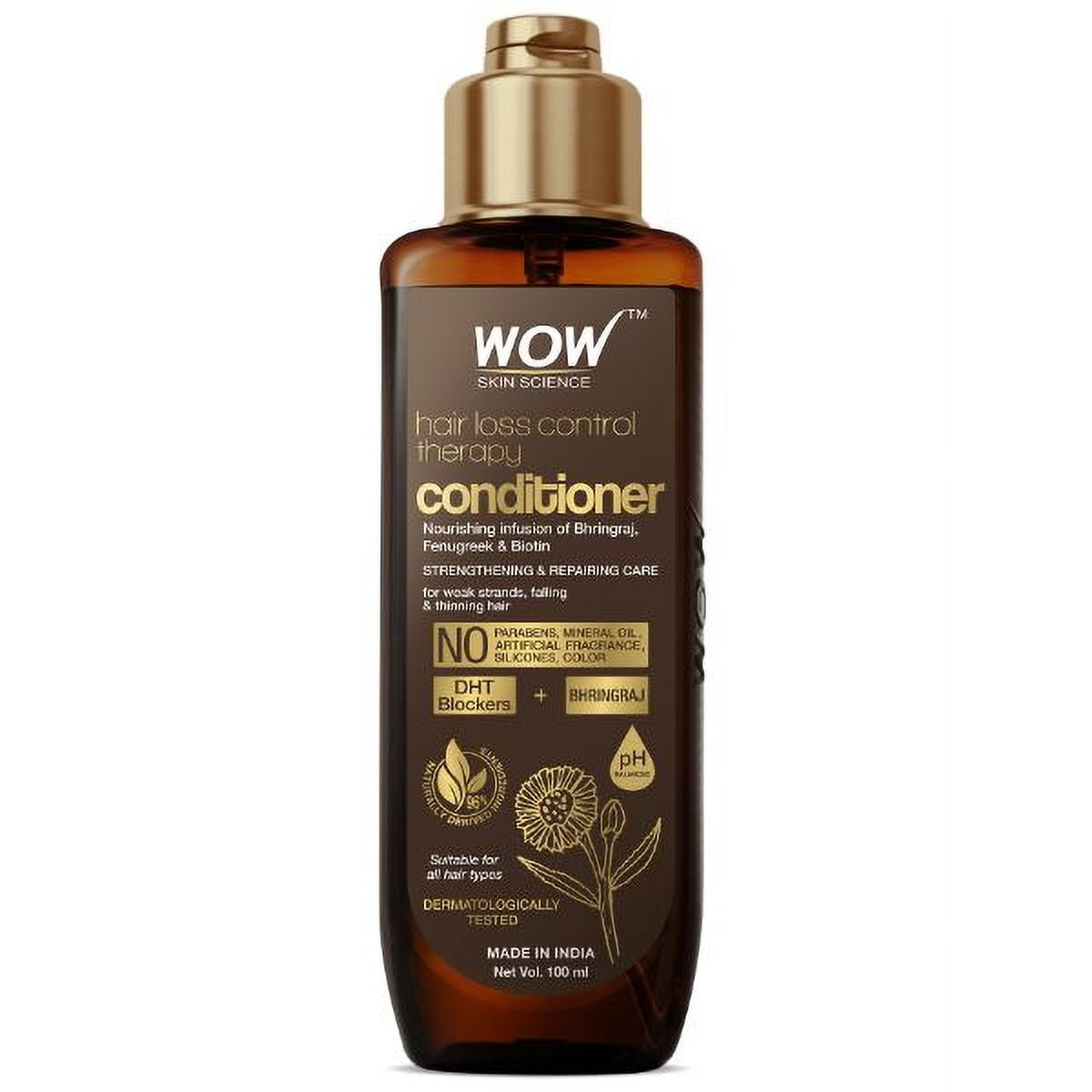 Wow Skin Science Hair Loss Control Therapy Conditioner, 100ml