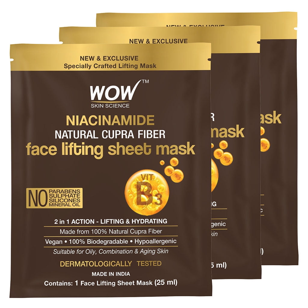 Wow Skin Science Niacinamide Sheet Mask,