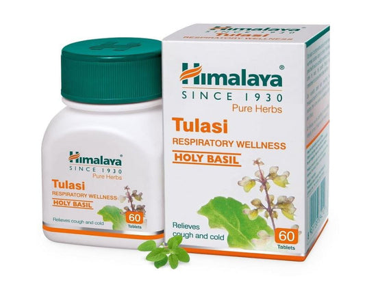 Himalaya Wellness Pure Herbs Tulasi Respiratory Wellness 60 tablets