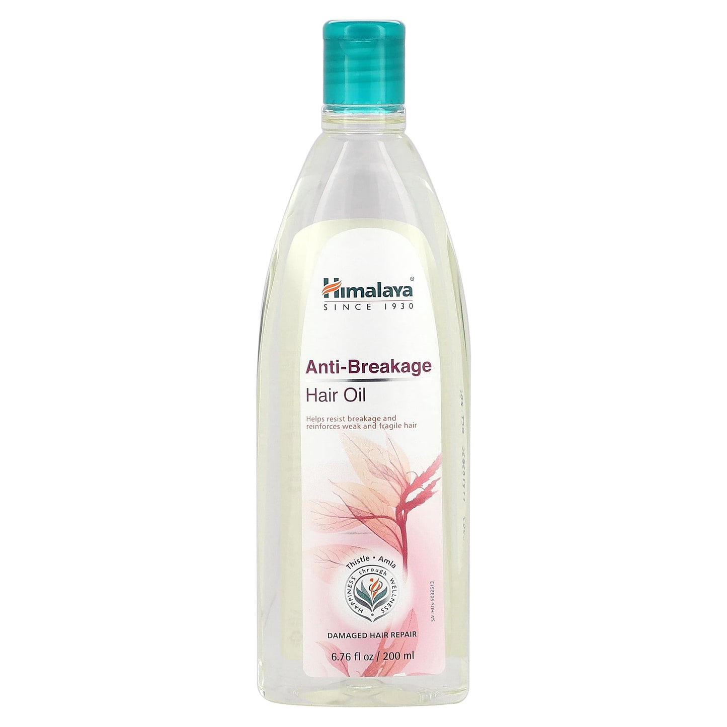 Himalaya Anti-Breakage HairOil with Thistle and Amla for Damaged, Fragile Hair and Split e