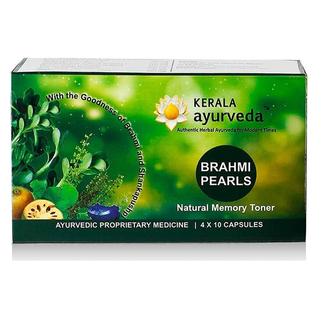 KERALA ayurveda Brahmi Pearls - 40 Capsules