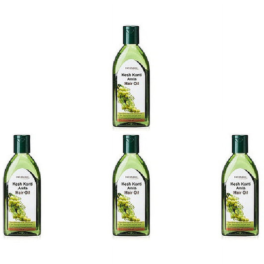 Pack Of 4 - Patanjali Kesh Kanti HairOil - 200 Ml (6.70 Oz)