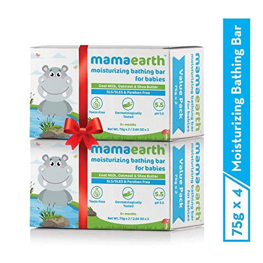 Mamaearth Bathing Bar for Babies Gentle Bath and SkinCare-